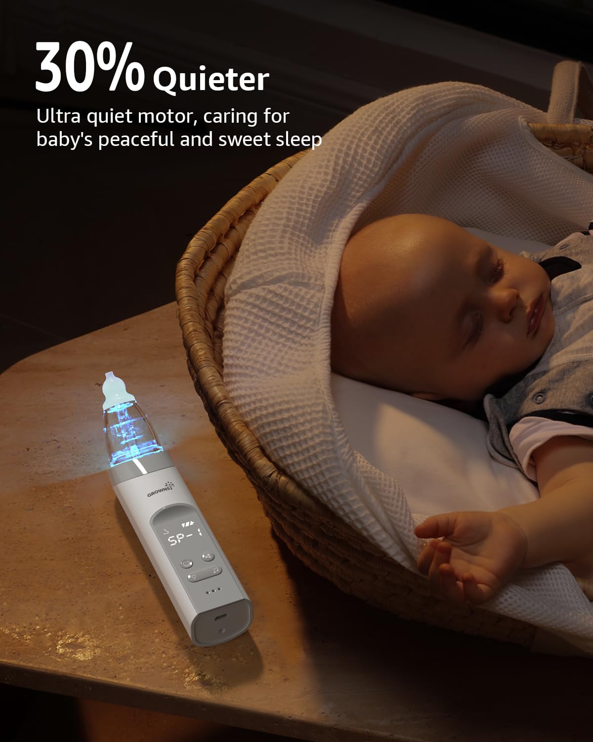 Electric nasal aspirator