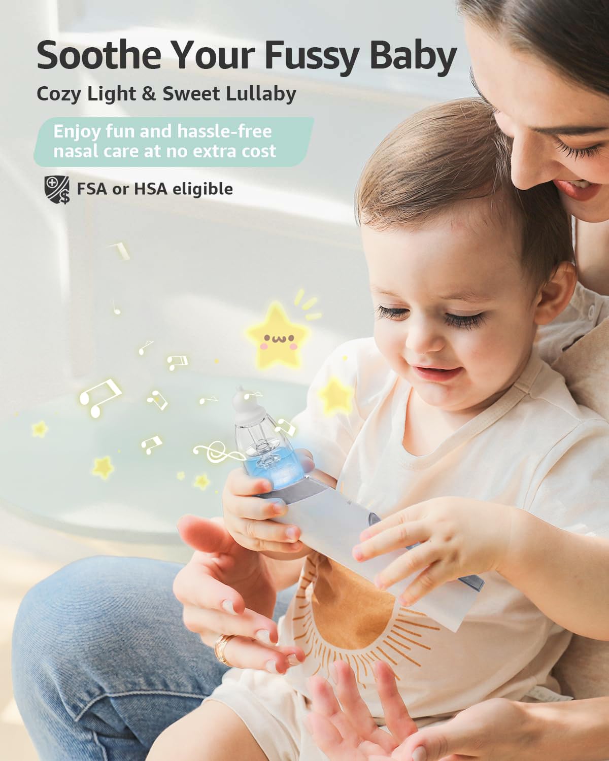 Electric nasal aspirator