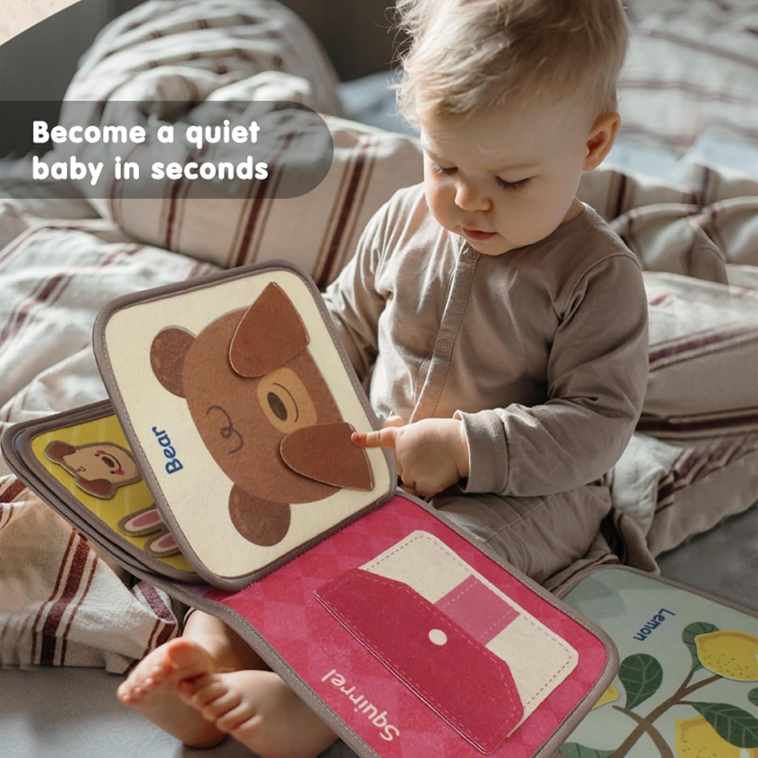 Soft activity busy book