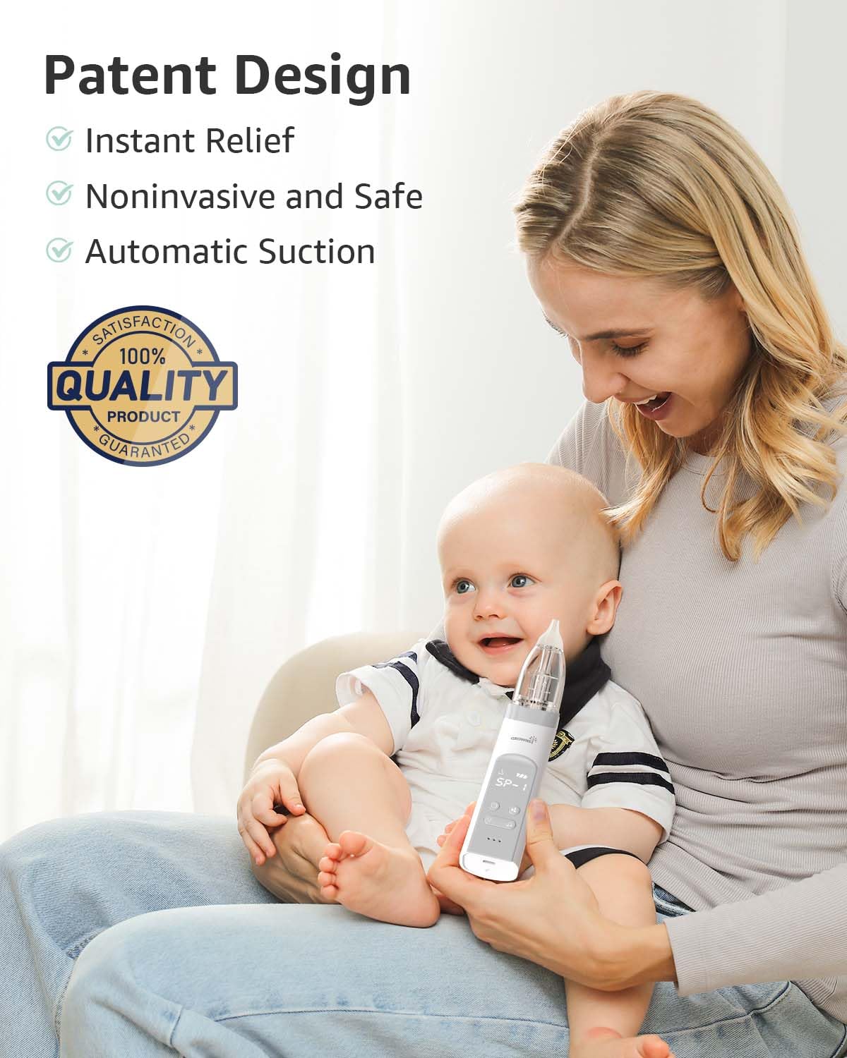 Electric nasal aspirator