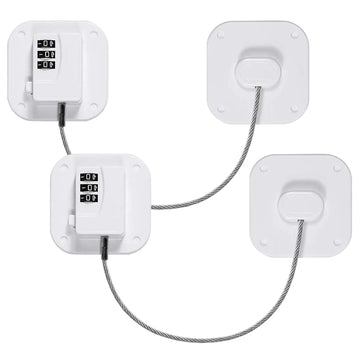 Cabinet & drawer safety lock set