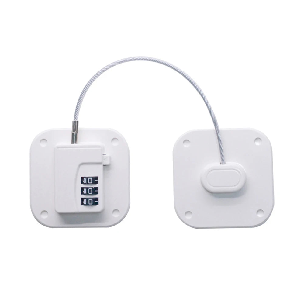 Cabinet & drawer safety lock set
