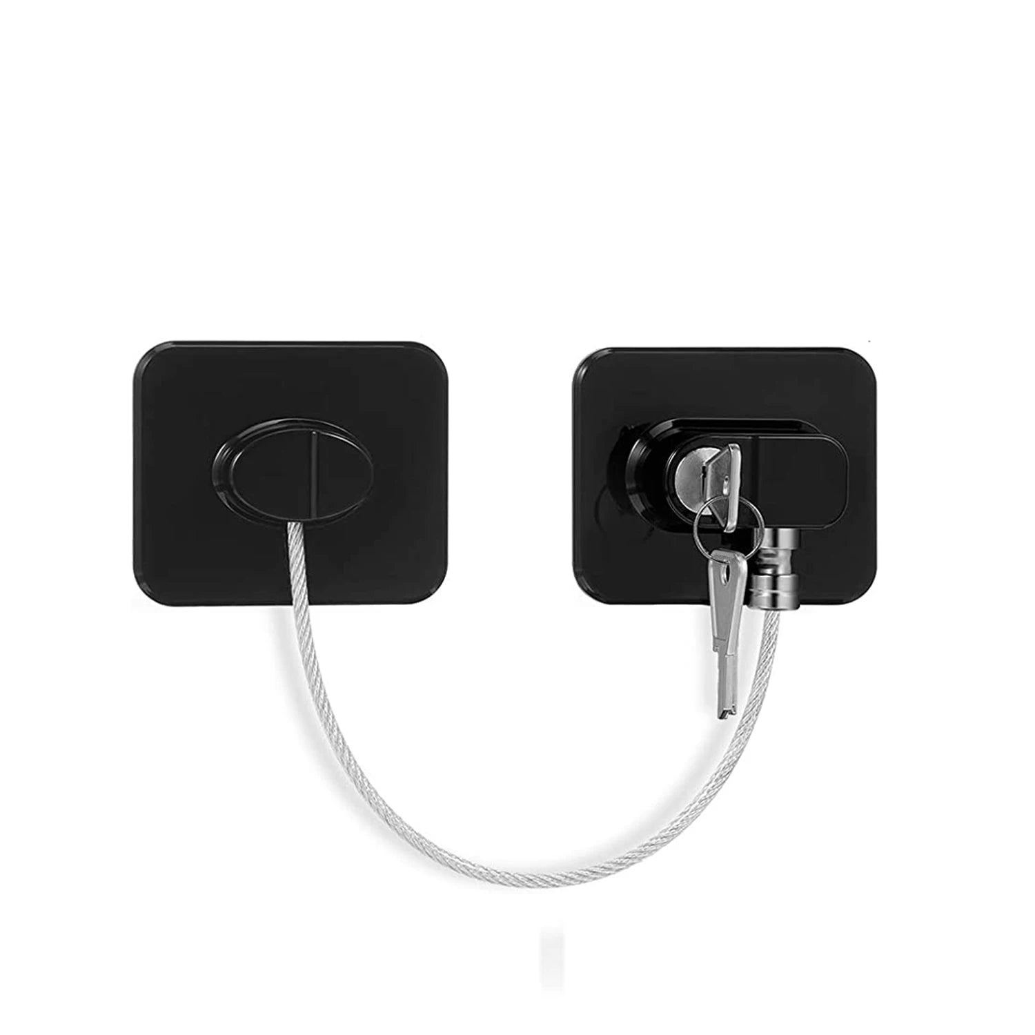 Cabinet & drawer safety lock set