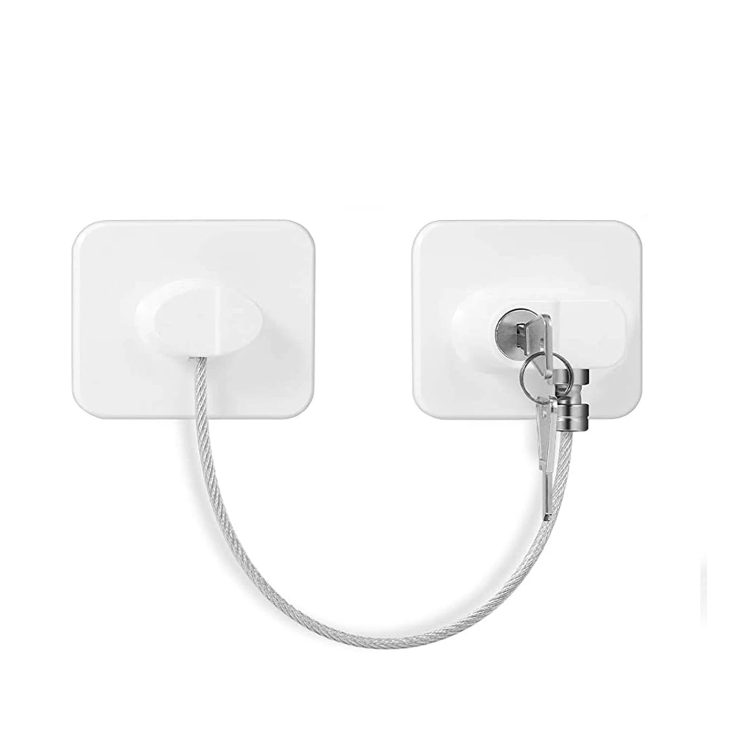 Cabinet & drawer safety lock set