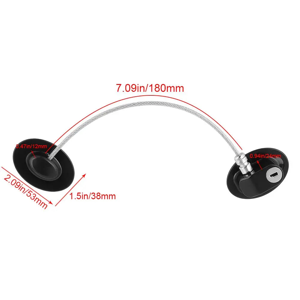 Cabinet & drawer safety lock set