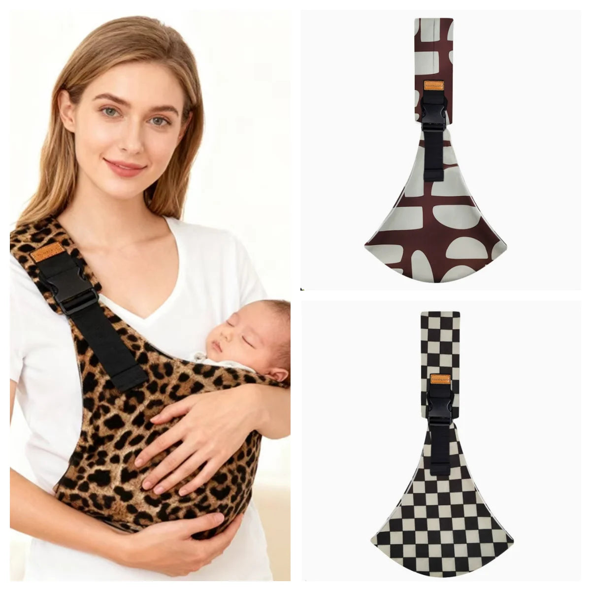 Adjustable baby carrier wrap