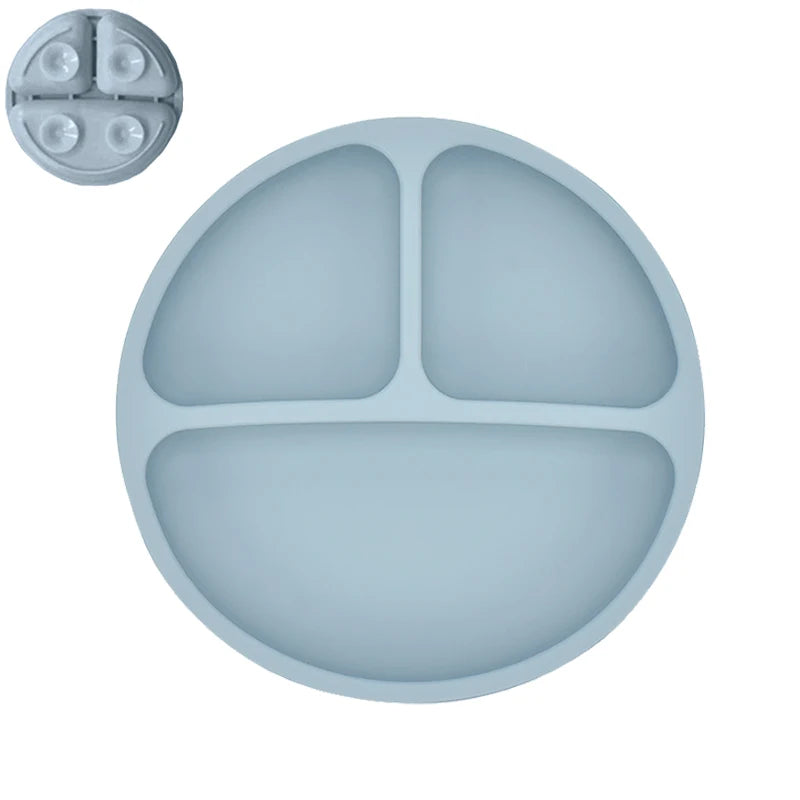 Suction bowl & plate set