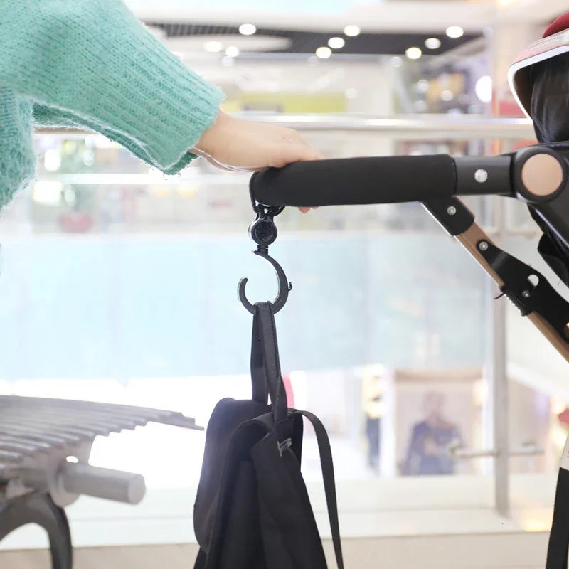 Stroller organizer + hooks