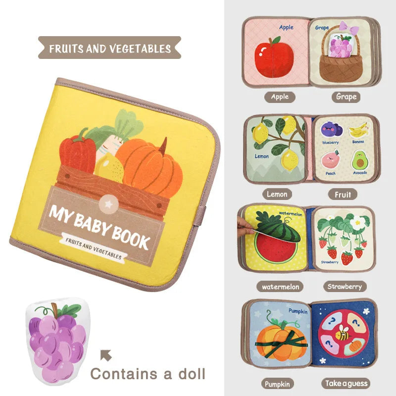 Soft activity busy book