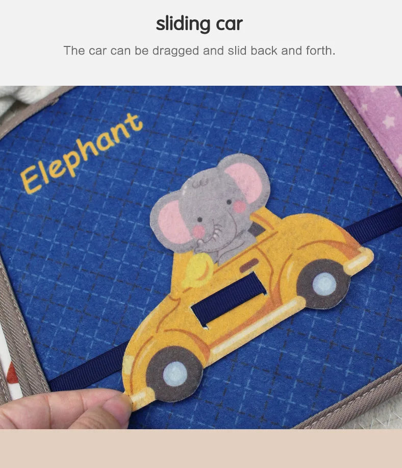 Soft activity busy book