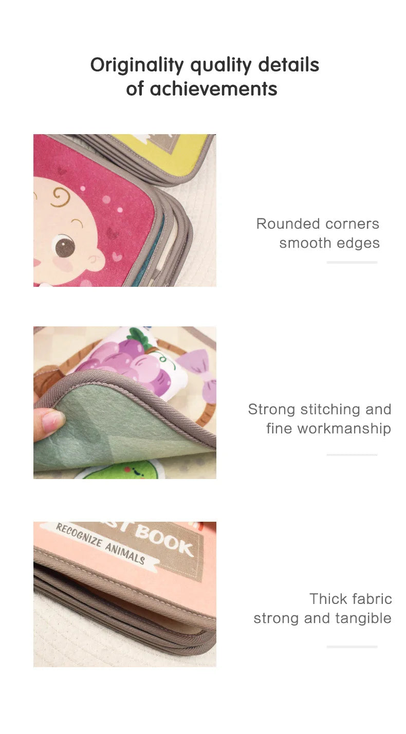 Soft activity busy book