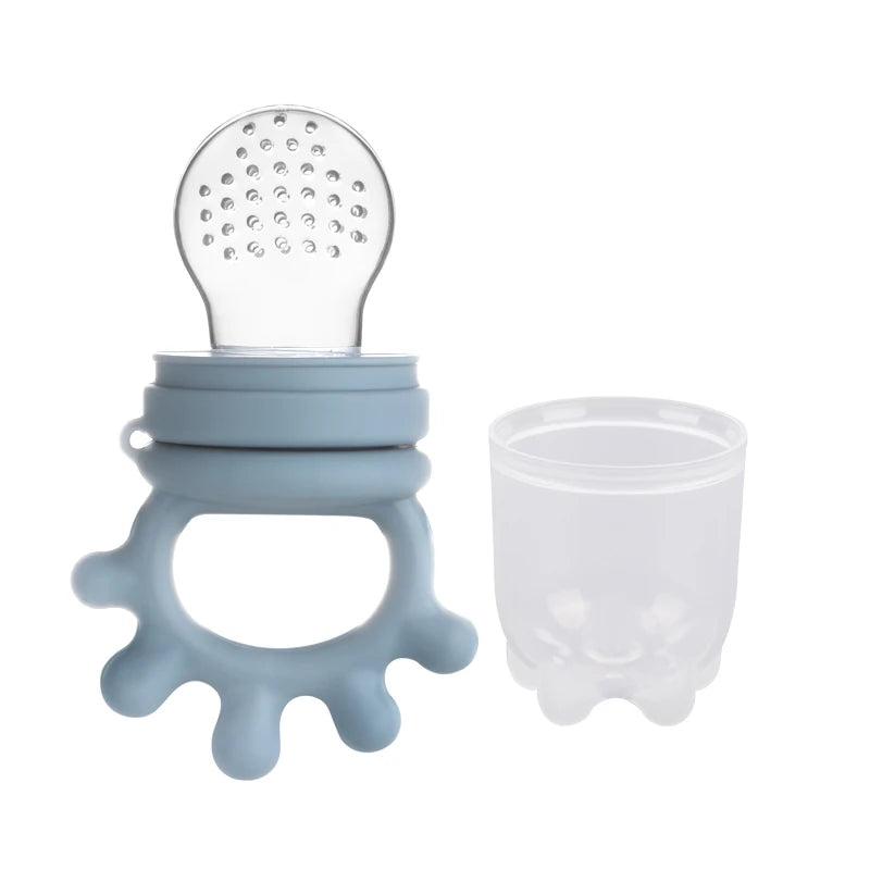 Silicone teether / fresh-food feeder