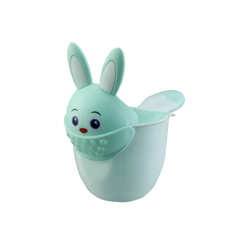 Tear-free hair-rinse cup