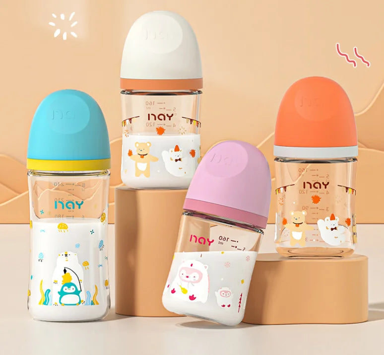 Anti-colic baby bottle set