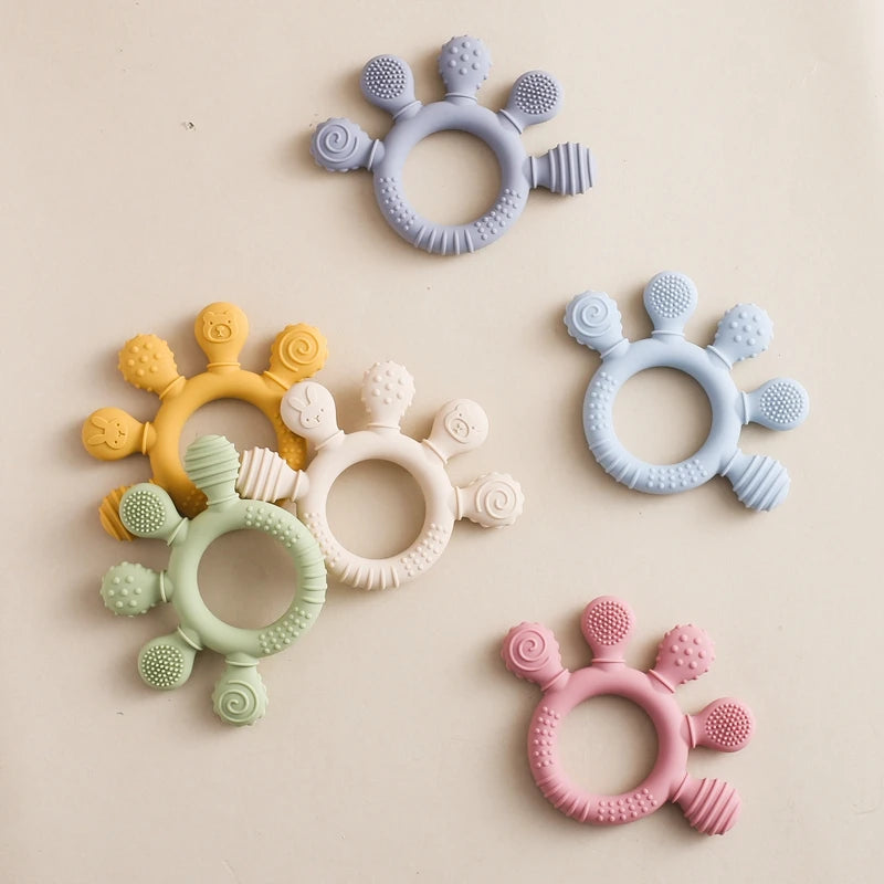 Stacking / teething ring toy