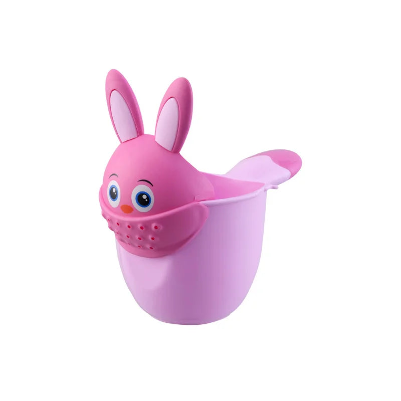 Tear-free hair-rinse cup