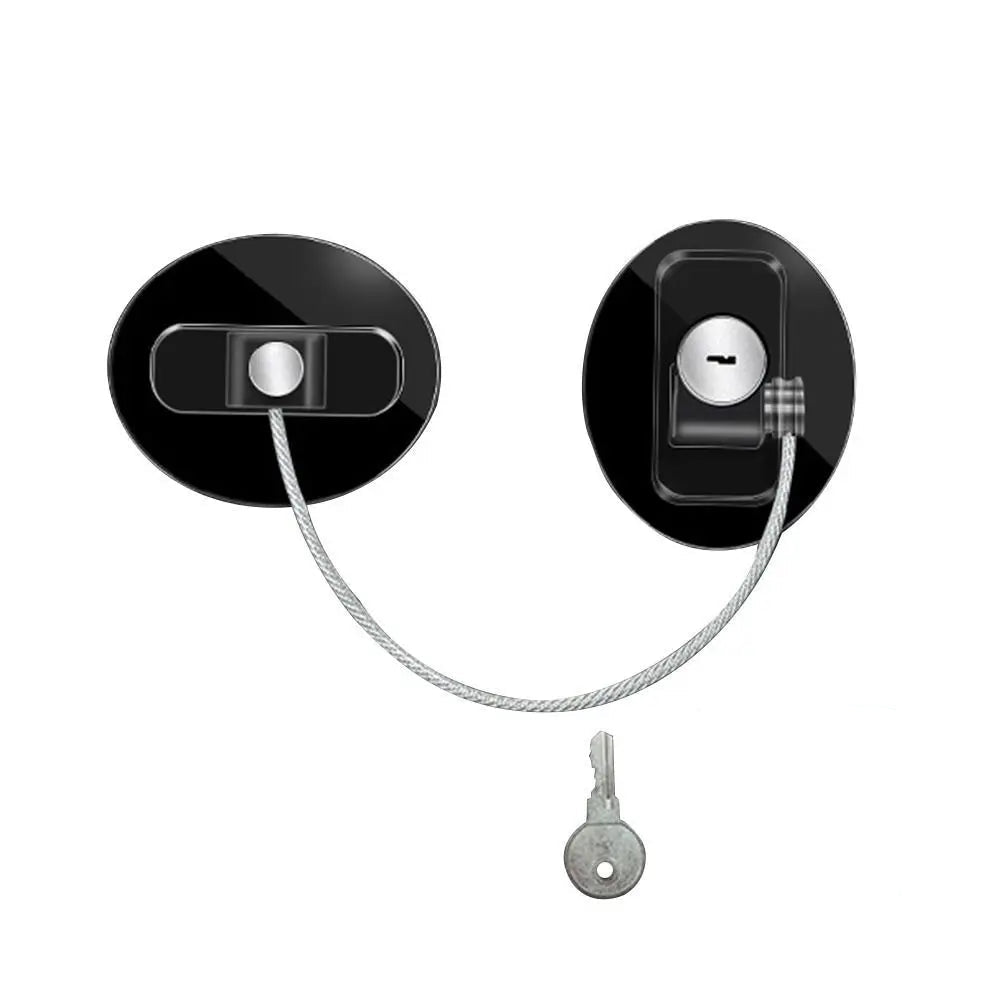 Cabinet & drawer safety lock set