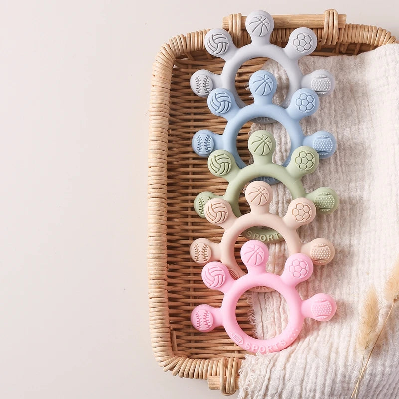 Stacking / teething ring toy