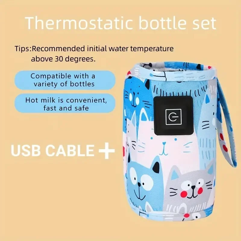 Portable bottle warmer
