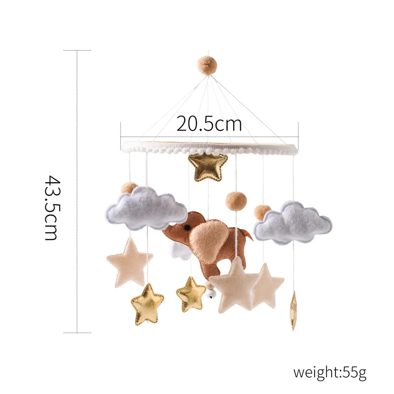 Crib soothing mobile