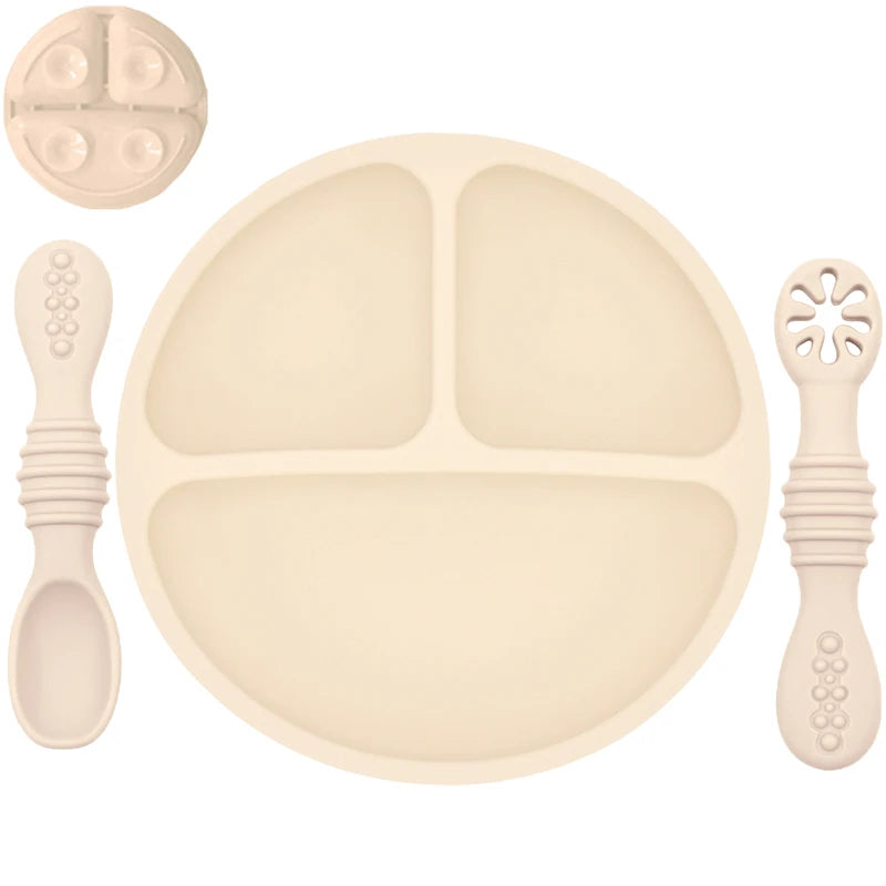 Suction bowl & plate set