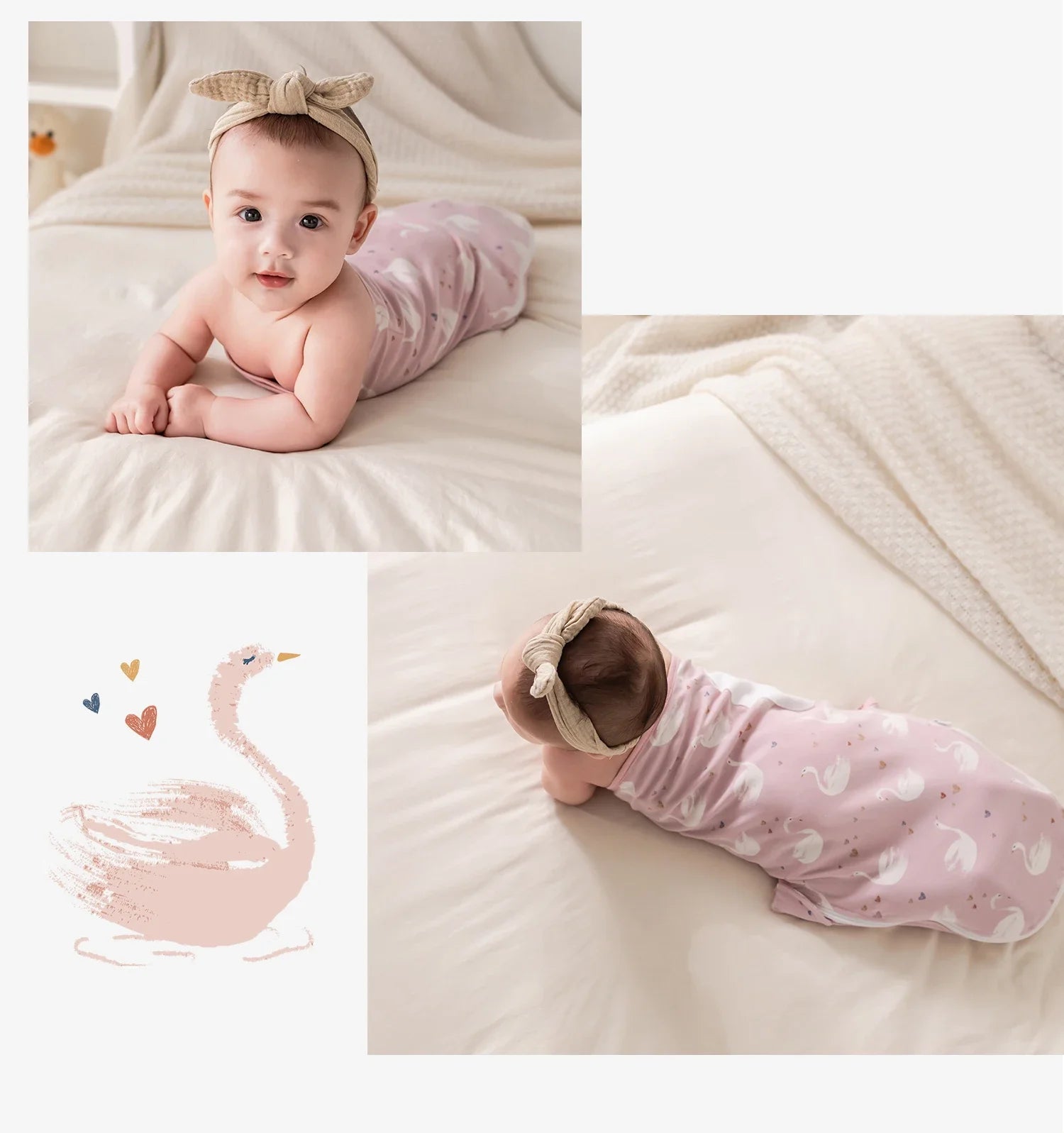 Baby swaddle / transition sleep sack