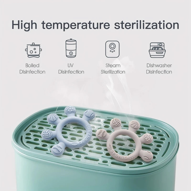 Stacking / teething ring toy
