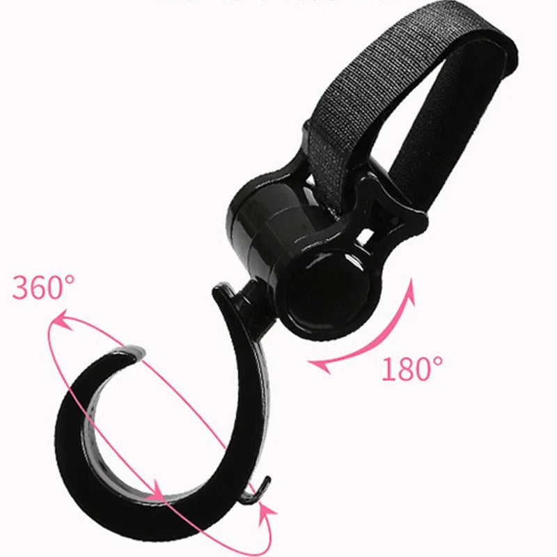 Stroller organizer + hooks