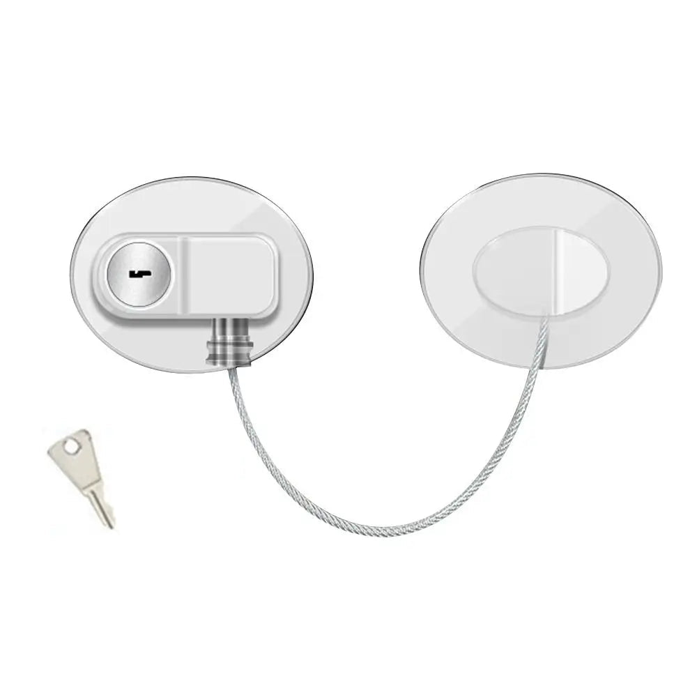 Cabinet & drawer safety lock set