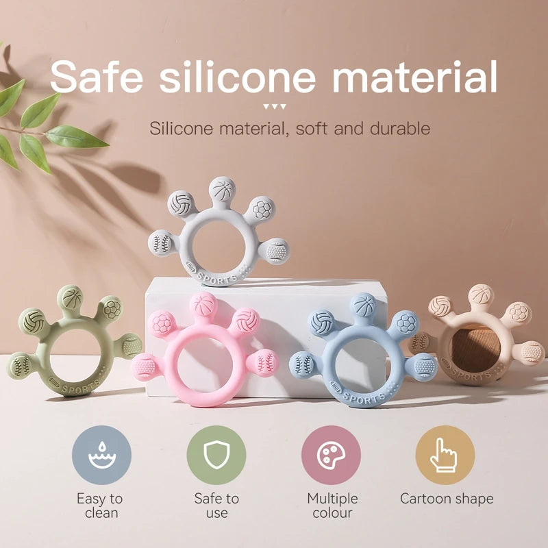 Stacking / teething ring toy