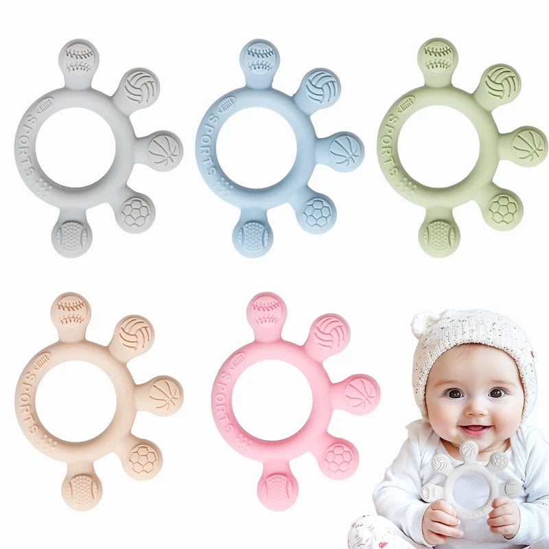 Stacking / teething ring toy
