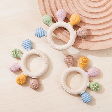 Stacking / teething ring toy