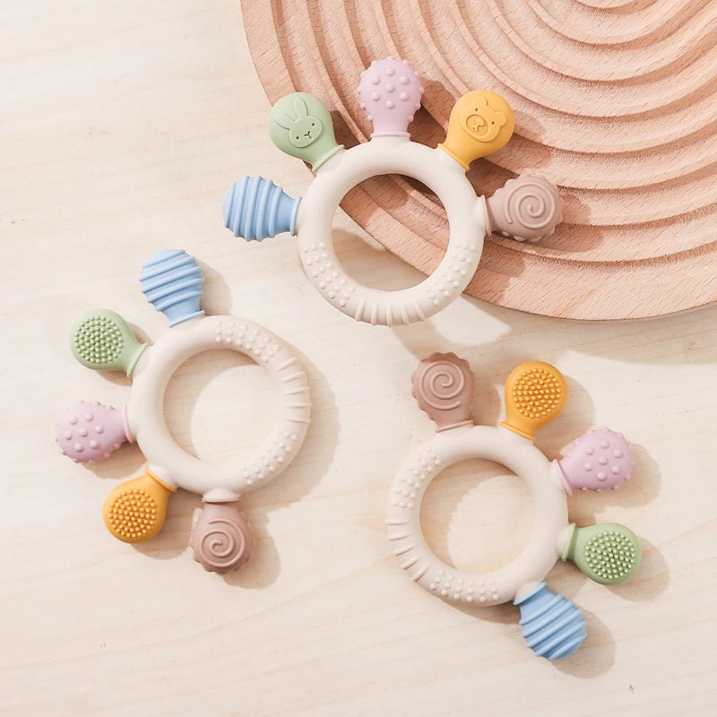 Stacking / teething ring toy