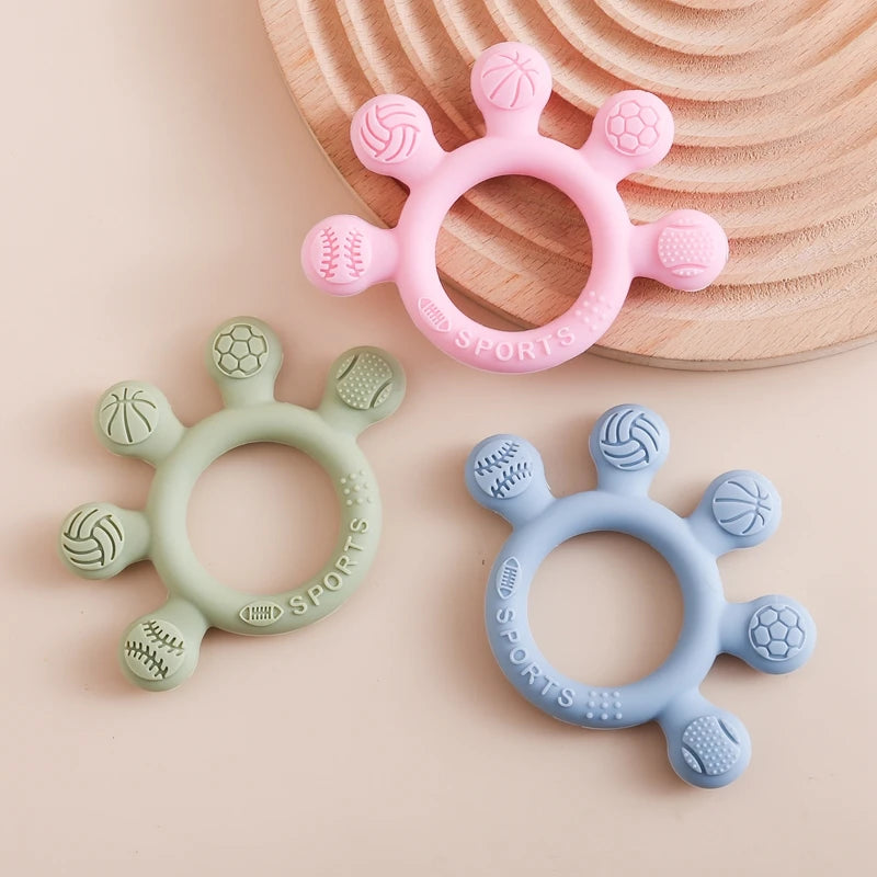 Stacking / teething ring toy