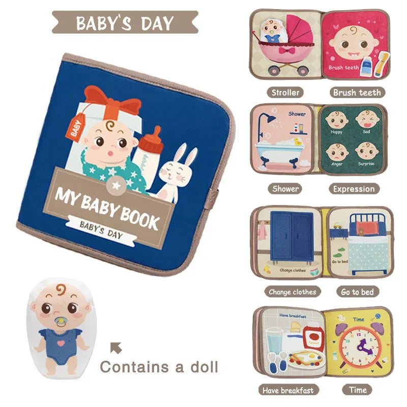 Soft activity busy book