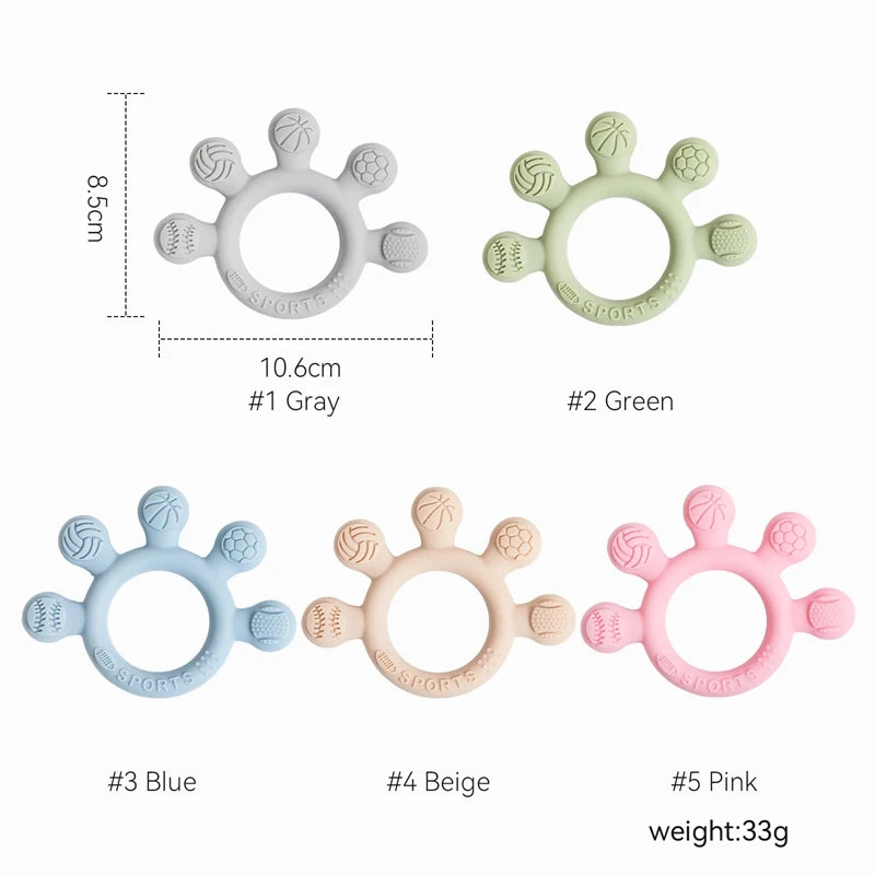 Stacking / teething ring toy
