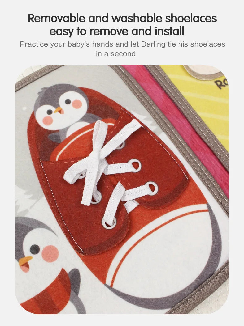 Soft activity busy book
