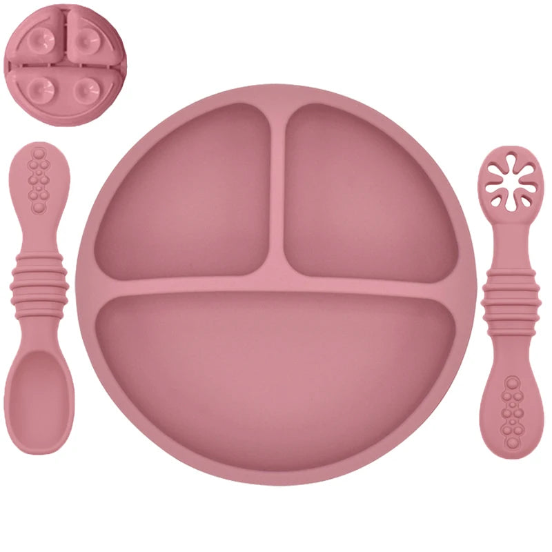 Suction bowl & plate set