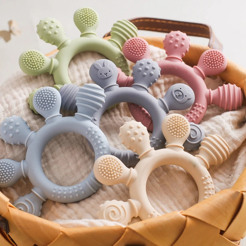Stacking / teething ring toy