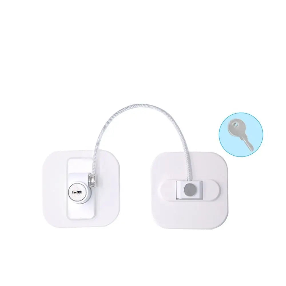 Cabinet & drawer safety lock set