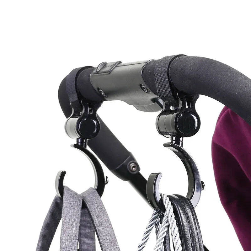 Stroller organizer + hooks
