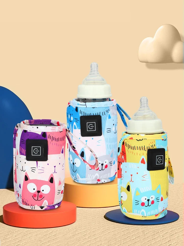 Portable bottle warmer