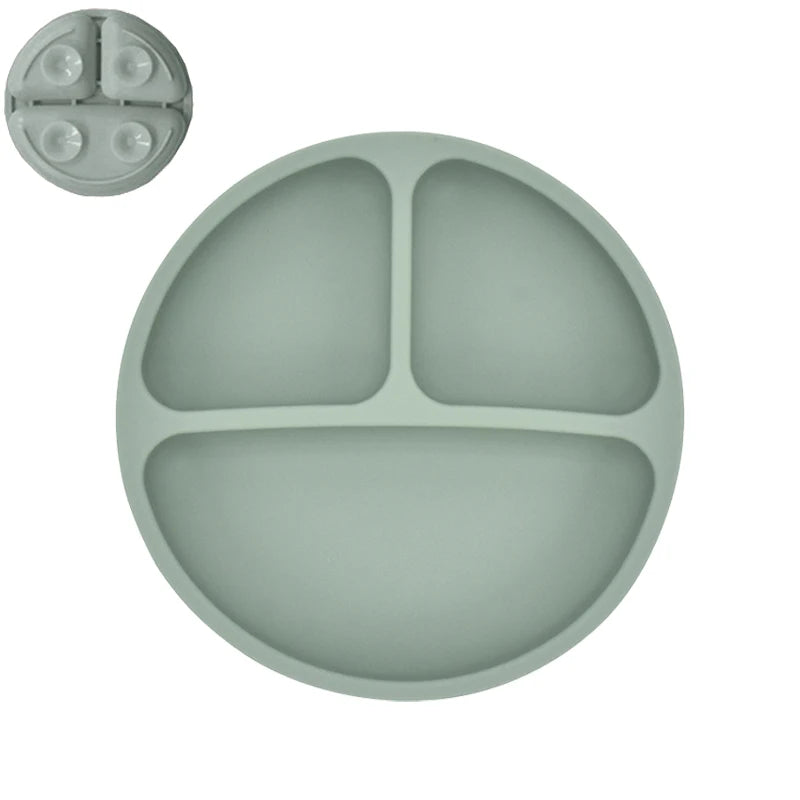Suction bowl & plate set