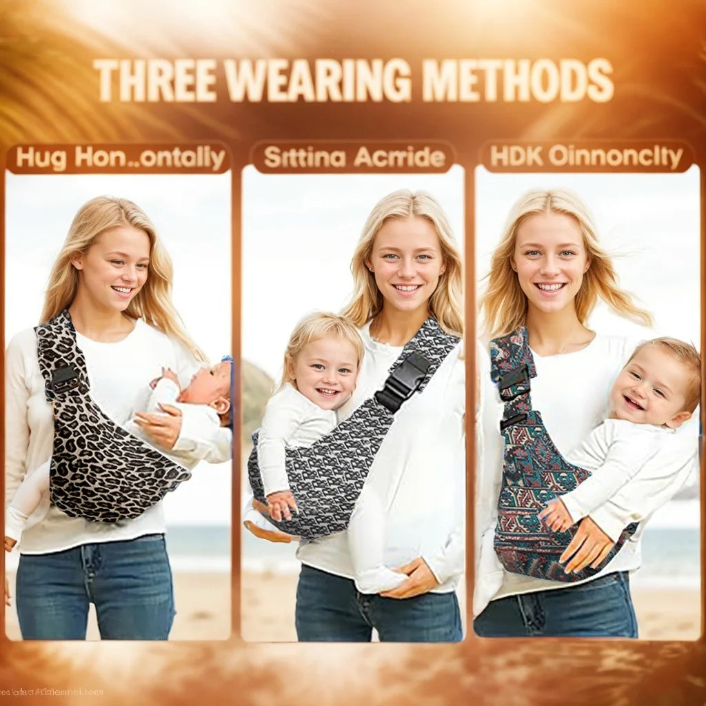 Adjustable baby carrier wrap