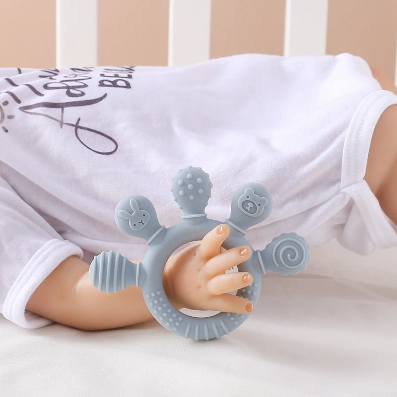 Stacking / teething ring toy