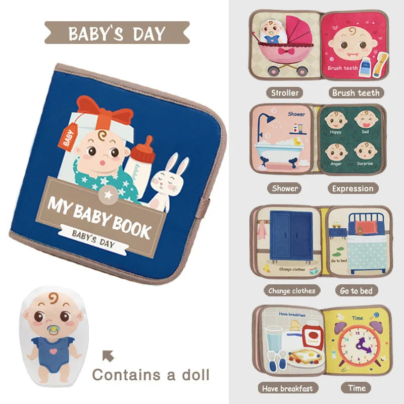 Soft activity busy book