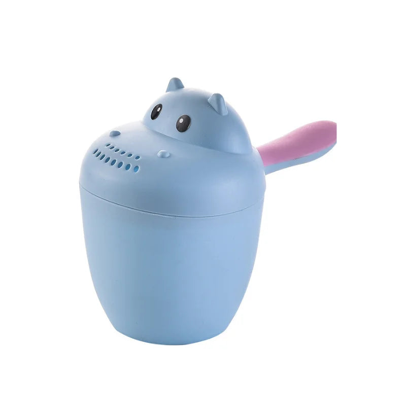Tear-free hair-rinse cup