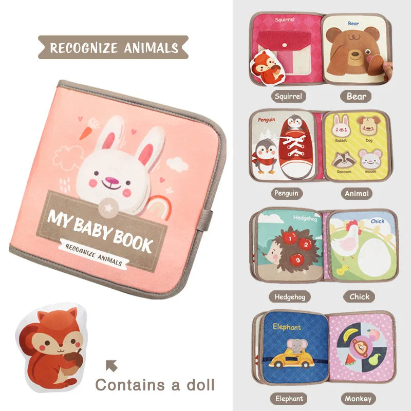 Soft activity busy book