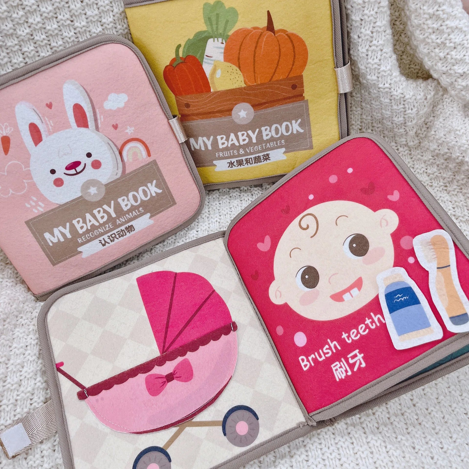 Soft activity busy book