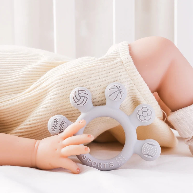 Stacking / teething ring toy